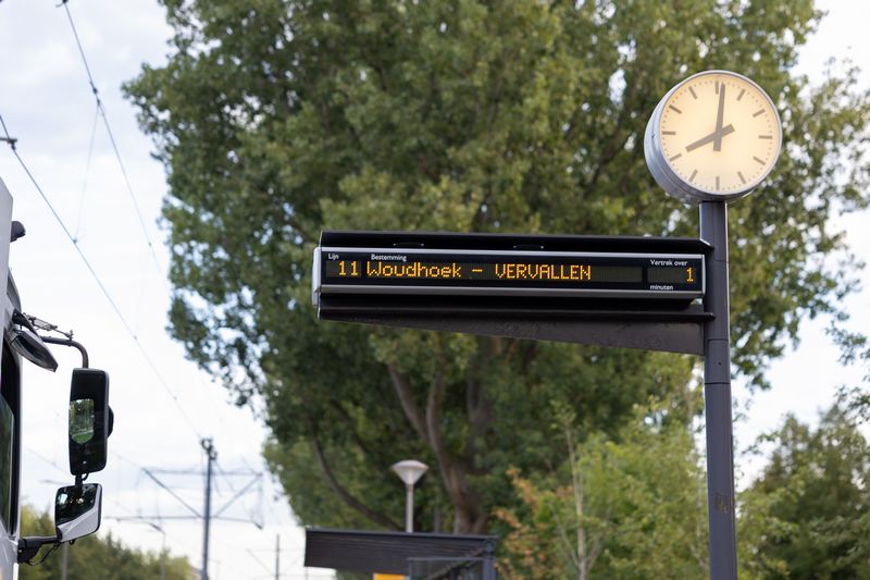 Tramverkeer gestremd door ontsporing in Schiedam